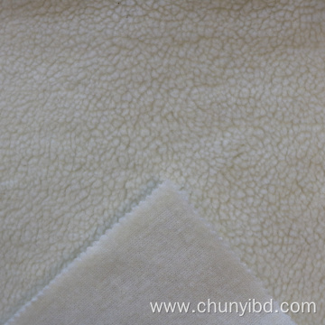 Suitable For Autumn Winter Skin Friendly High Quality 100% Polyester Cotton Solid Berber Fleece Fabric